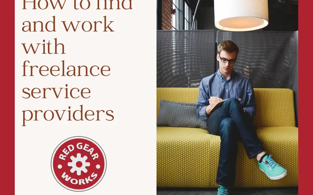 How to find and work with freelance service providers