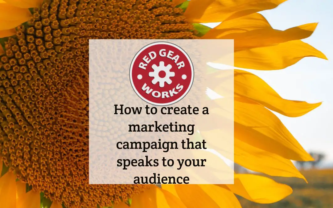 How to create a marketing campaign that speaks to your audience